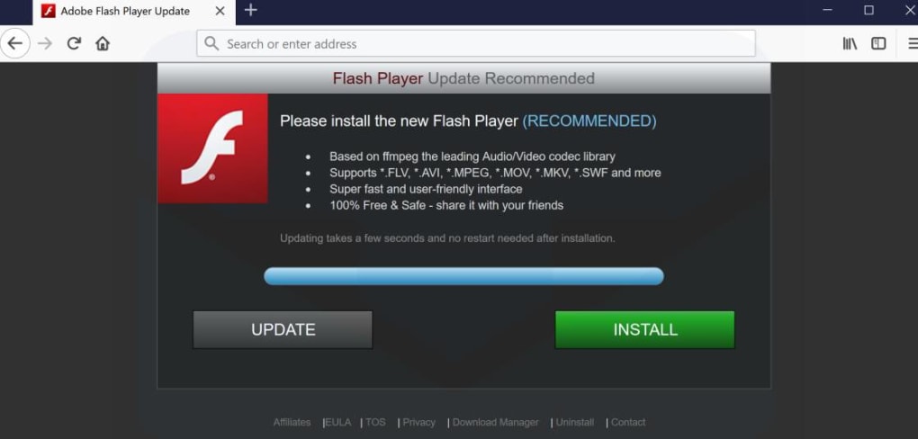 install flash player exe download